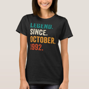 30 år gammal förklaring sedan oktober 1992 30:e fö t shirt