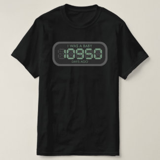 30 år gammal nos t shirt