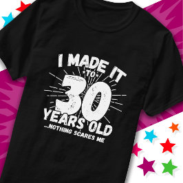 30 år gammal sarkastisk minnesnota i 30års födelse t shirt