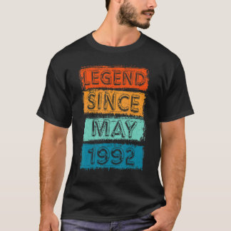 30 år gammal Vintage sedan maj 1992 30 BII T Shirt