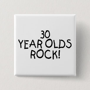 30 år - oldssten knapp
