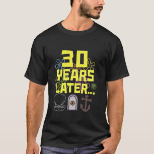 30 år senare 30 år gammal nota Funny 30:e födelsed T Shirt