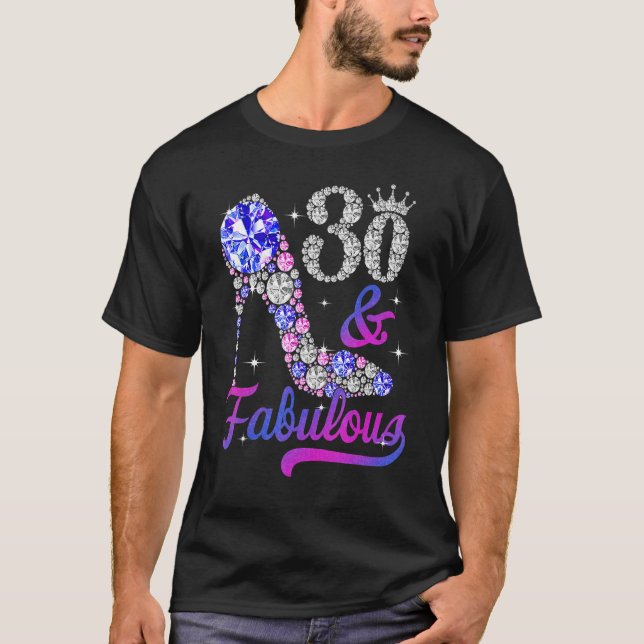 30-årig 30-åring sedan 1992 30års födelsedag t shirt (Framsida)