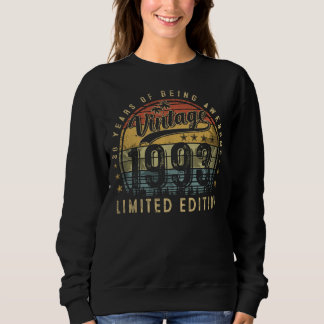 30-årig Vintage 1993 30års födelsedag T Shirt