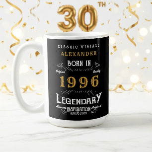 30-årsdag 1996 Legendarisk Retro Kaffemugg