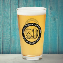 30-årsfirande Glas