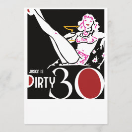 30-årsfirande - Smutsiga 30 Inbjudan