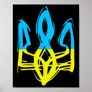 30-årsjubileum för ukrainsk självständighet - Trid Poster