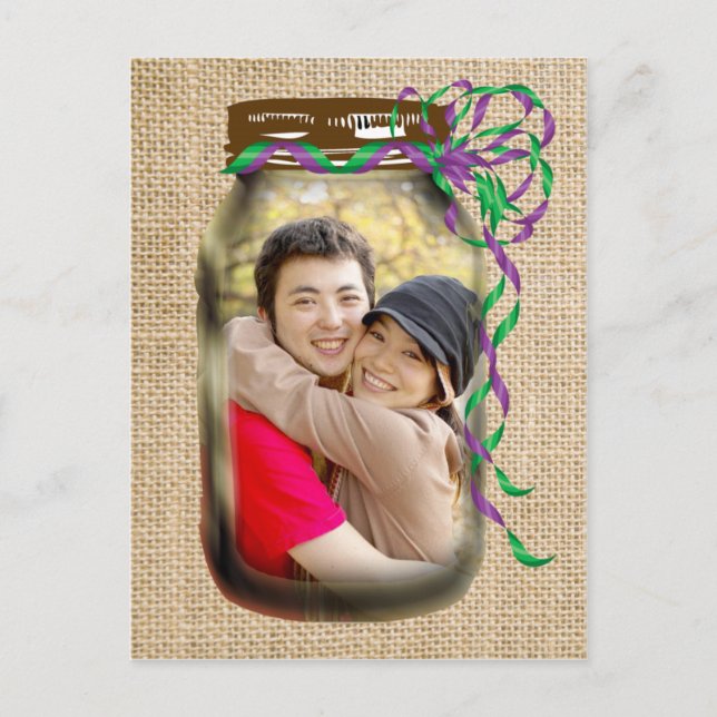 30-årsjubileum Förnyelse av äktenskapslöften Inbjudan Vykort (Framsida)