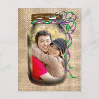 30-årsjubileum Förnyelse av bröllopslöften Inbjuda Inbjudan Vykort