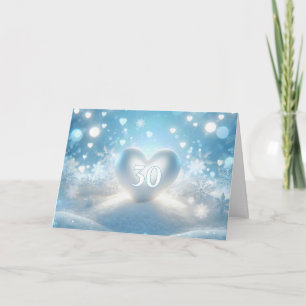 30-årsjubileum Winter Heart Kort