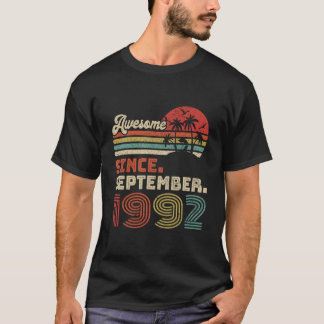 30 Awesome Since September 1992 T Shirt