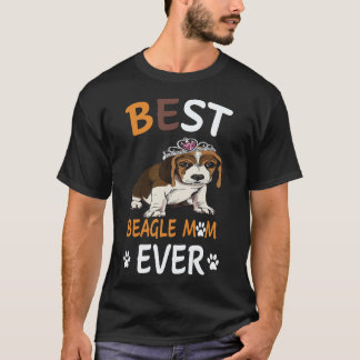30 Bästa Beagle Mamma Någonsin Beagle T Shirt