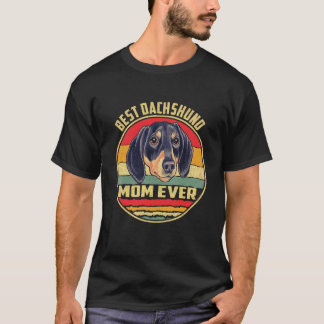30 Bästa Dachshund Mamma Någonsin Vintage T Shirt