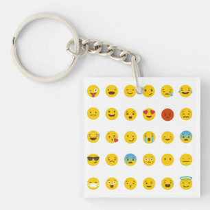 30 blandade emojis