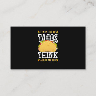30.Cinco De Mayo I  om Tacos Tänka om mig Visitkort