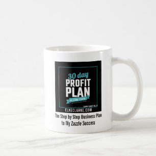 30 dag vinst planerar avancerade Zazzle jagar Kaffemugg