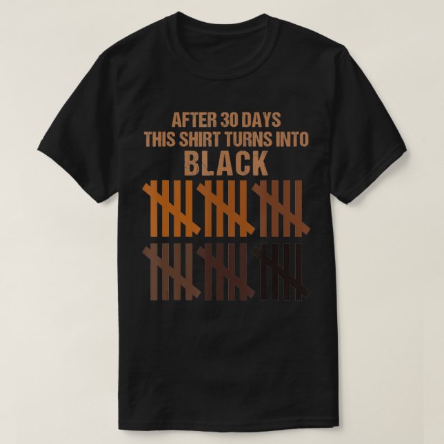 30 days black history month African Americans Afro T Shirt (Design framsida)