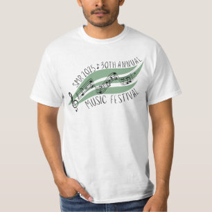 30:e årliga musikfestival T-Shirt