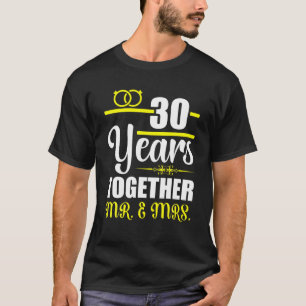 30:e årsdagen av Bröllop T Shirt