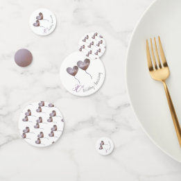 30:e årsdagen för bröllop lila-ballonger