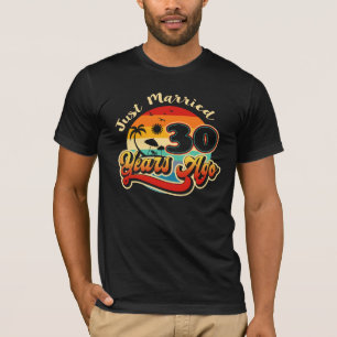 30:e Bröllop-årsdagen av kryssning, gift 30 år T Shirt