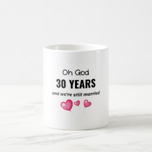 30:e Bröllop-årsdagen - Låtsgåva till honom el Kaffemugg