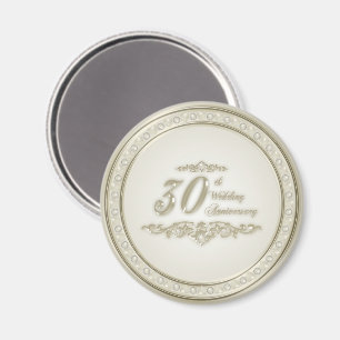 30:e Bröllop-årsdagen Magnet