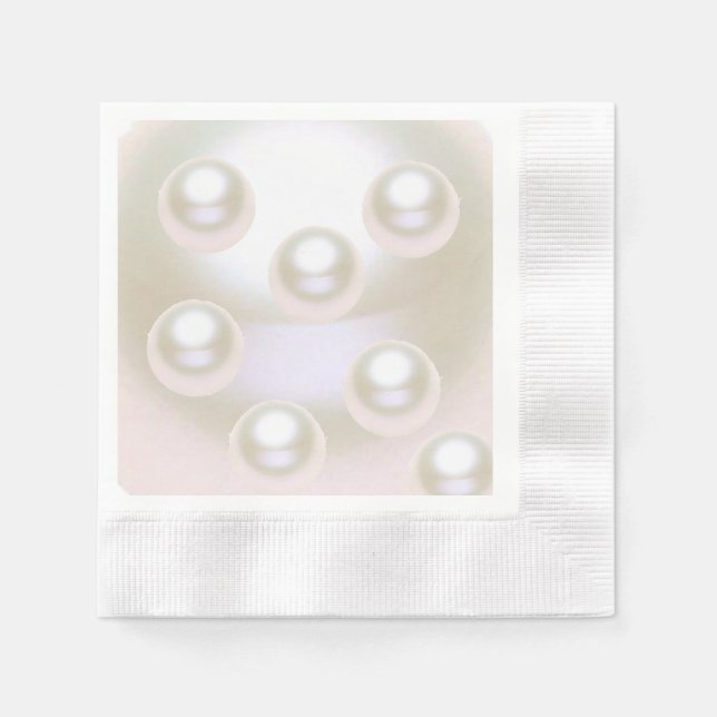 30:e Bröllop-årsdagen Pappersservett (Framsidan)