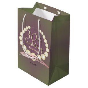 30:e Bröllop-årsdagen Pearls på Plum Moss