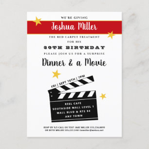 30:e eller någon annans inbjudan till födelsedagsp