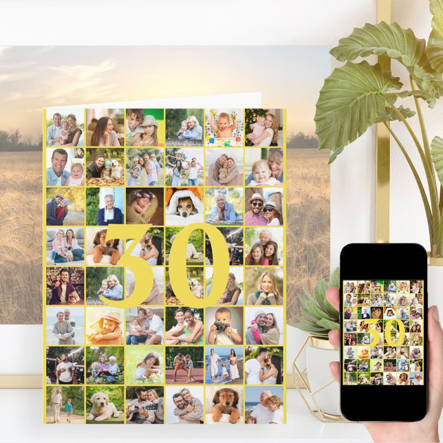 30:e eller något äldre fotosamlingskort med stort  kort (Skapare uppladdad)
