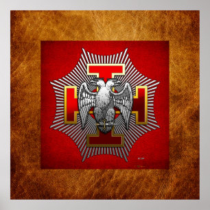 30:e grader: Knight Kadosh Poster