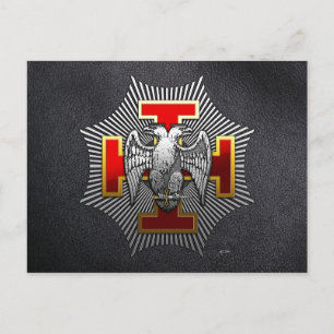 30:e grader: Knight Kadosh Vykort