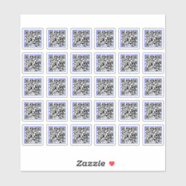 (30 Etikettstämplar) Anpassningsbar Generera QR-ko Klistermärken