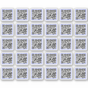 (30 Etikettstämplar) Anpassningsbar Generera QR-ko Klistermärken