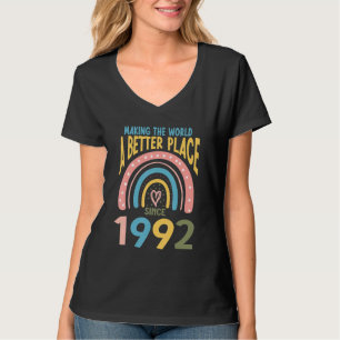 30 födelsedag Skapar världen ett bättre ställe sed T Shirt