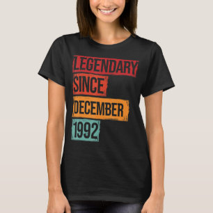 30 Födelsedagsgamla arv sedan december 1992 T Shirt