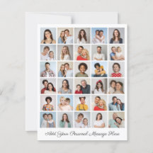 30 Fotokollage lägg till ditt eget gratulationskor