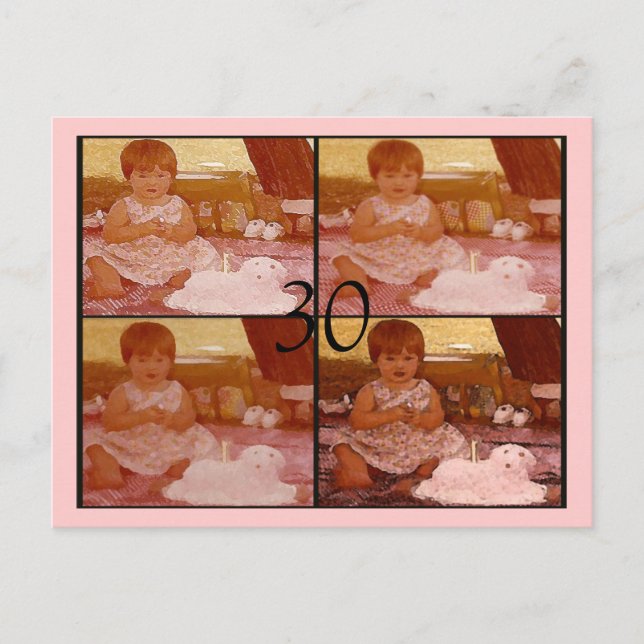 30 INBJUDAN VYKORT (Framsida)