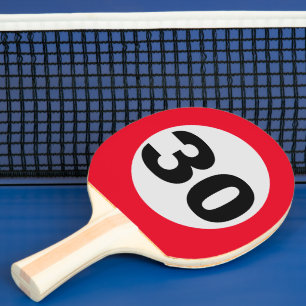 30 Jahre Geburtstag Tischtennis Schläger Pingisracket