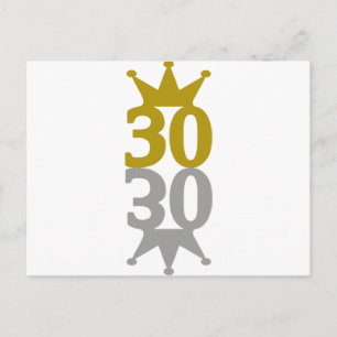 30-Krona-reflektion Vykort