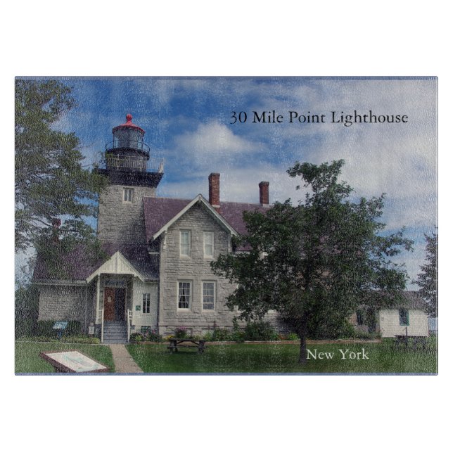 30 Mile Point Lighthouse skärbräda (Framsidan)