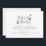 30 och 30 födelsedag<br><div class="desc">30-30-dagars inbjudan. Bilder på vattenfärgat glas. Snygg modern design.</div>