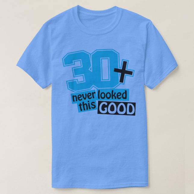 30 och aldrig sett den här bran t shirt (Design framsida)