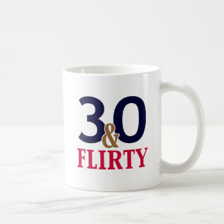 30 och Vänd 30års födelsedag Kaffemugg