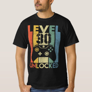 30 Olåst, funktionellt videospel, 30 år gammalt T Shirt