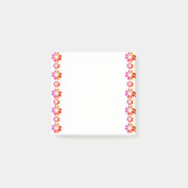 30 Orangars rödblomma Post-it Block