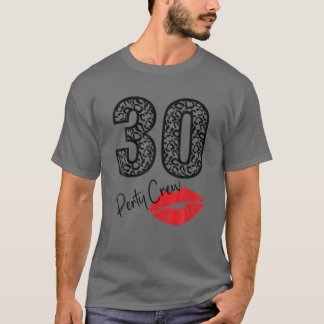 30 Party-besättningens dryck för öl-gåvor 30:e åre T Shirt