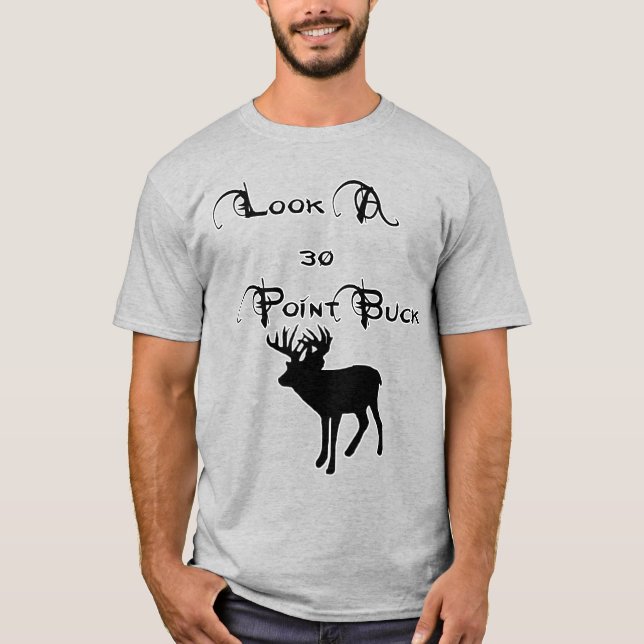 30 poäng Buck T Shirt (Framsida)